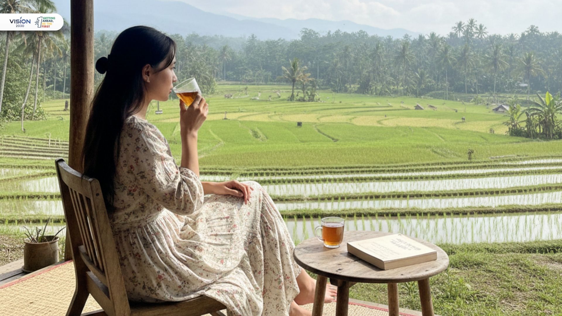 wisata healing di alam Indonesia dengan suasana tenang dan hijau alami