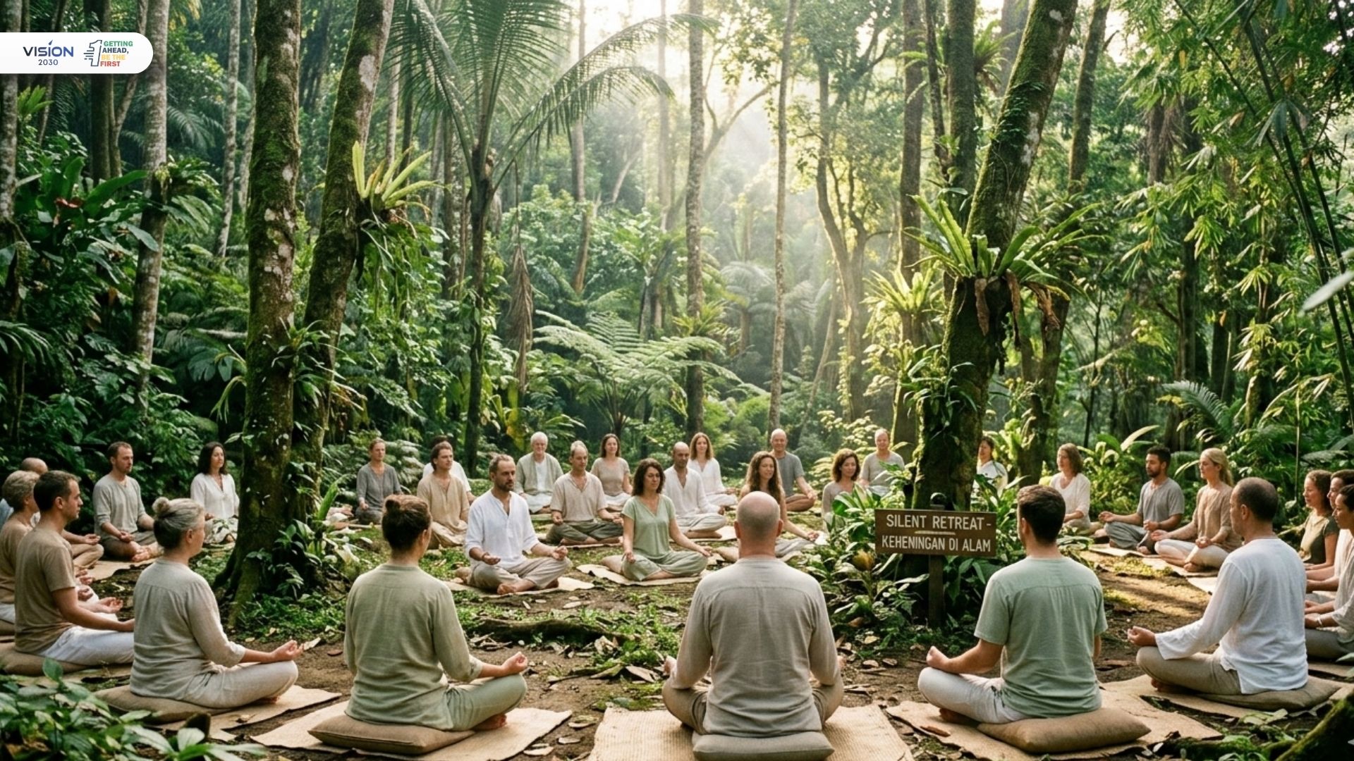 Silent Retreat Indonesia untuk Mendengar Suara Diri Sendiri dan Menemukan Makna Hidup