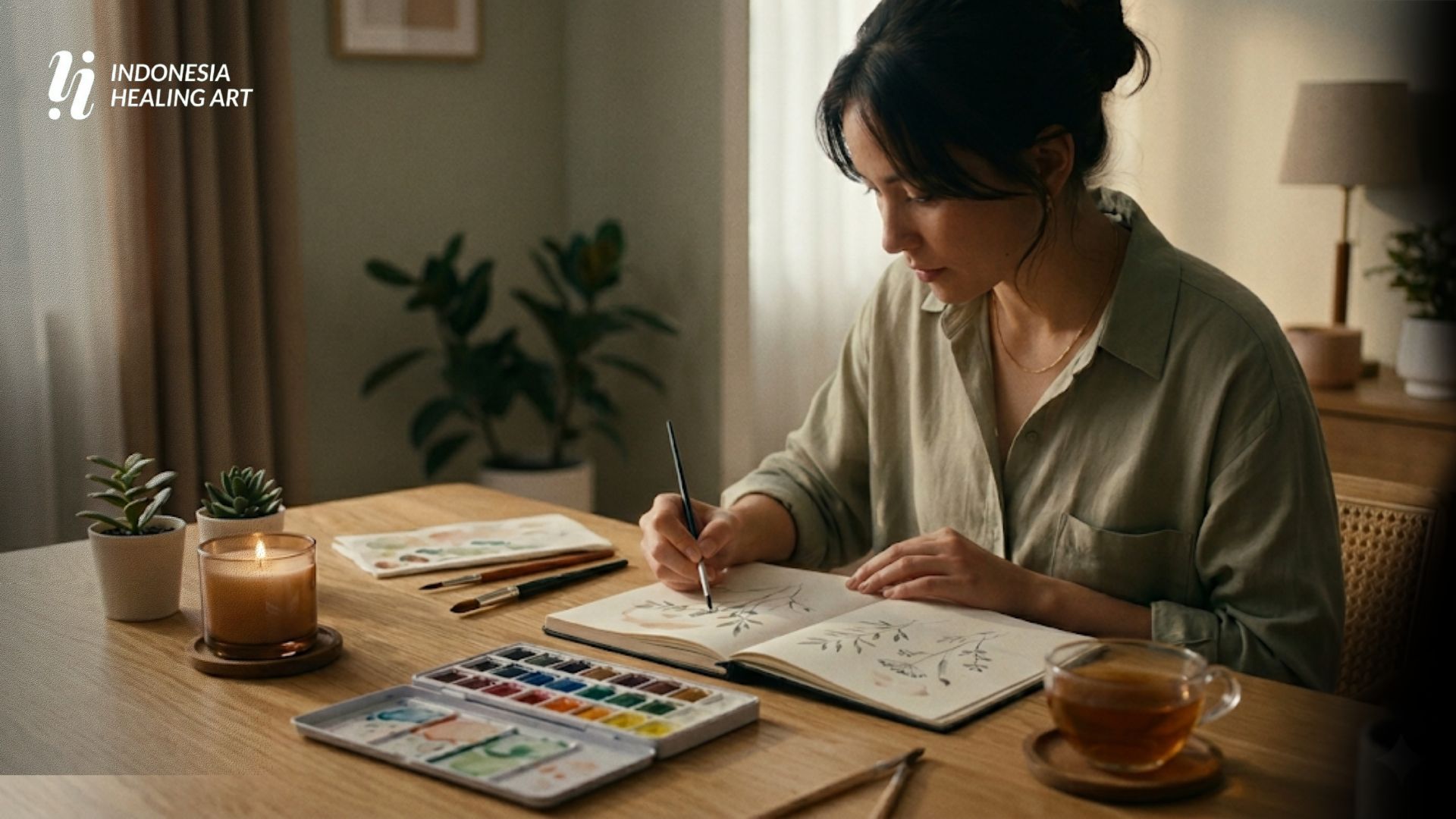 Mindful Art Journaling untuk Menenangkan Pikiran dan Emosi Secara Alami