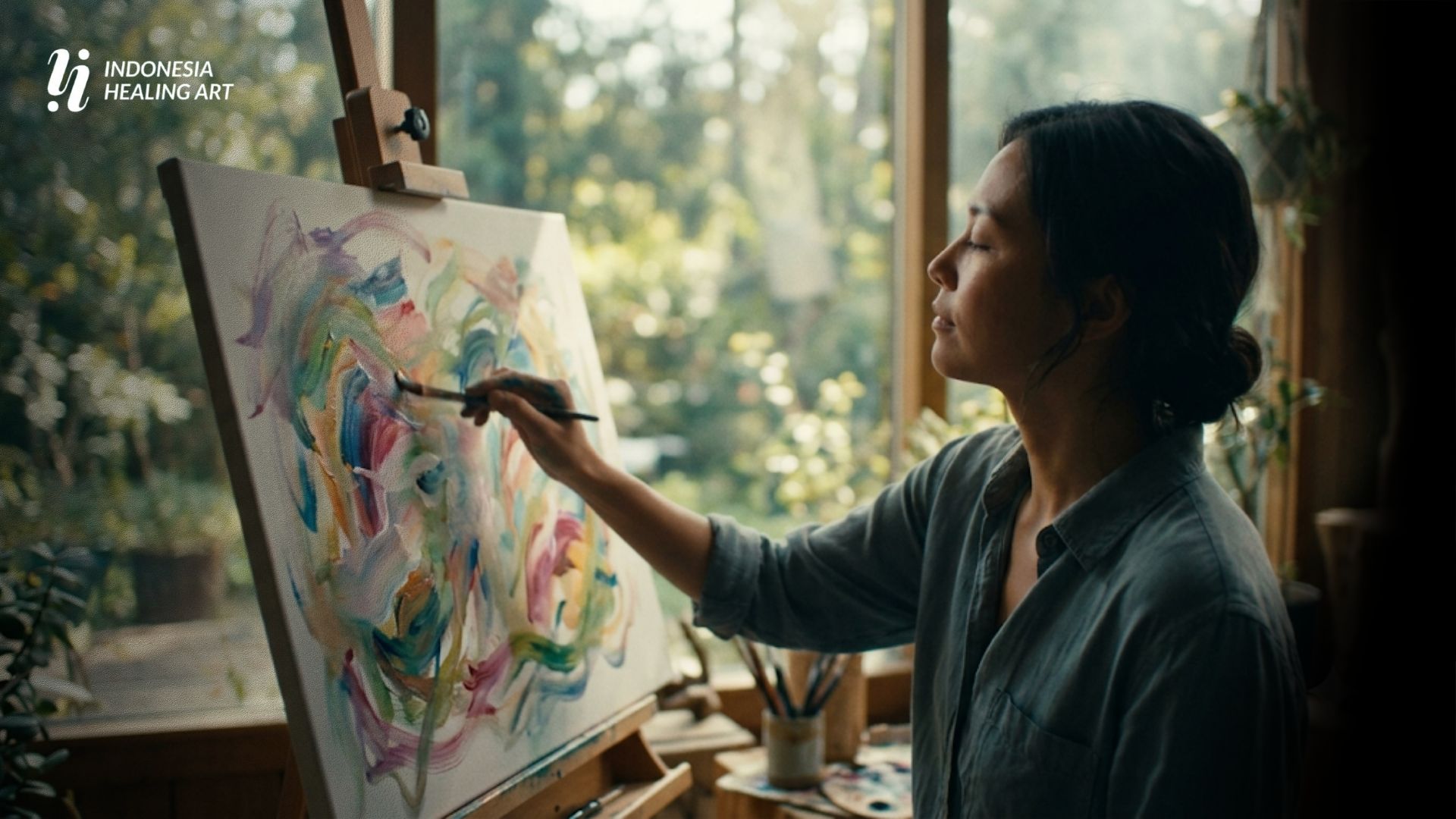 Intuitive Painting untuk Pemula Cara Melukis Bebas Tanpa Takut Salah