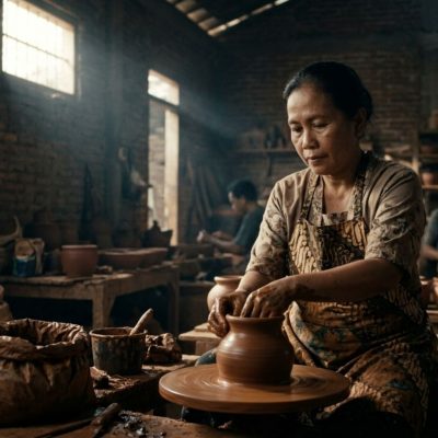 Workshop Gerabah Kasongan Menghidupkan Kesadaran Diri Melalui Sentuhan Tanah
