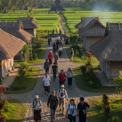 aktivitas wisata healing di desa wisata Yogyakarta dengan suasana alam tenang dan hijau