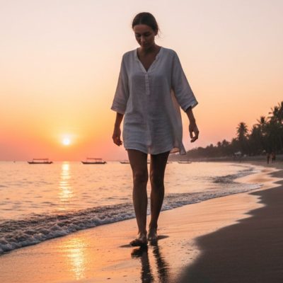 Grounding Pantai Sanur untuk Detoks Energi, Cara Sederhana Menyatu dengan Alam Lewat Beach Grounding