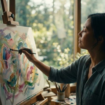 Intuitive Painting untuk Pemula Cara Melukis Bebas Tanpa Takut Salah