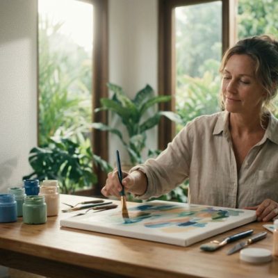 Manfaat Intuitive Painting untuk Mengurangi Stres dan Menenangkan Pikiran Secara Alami