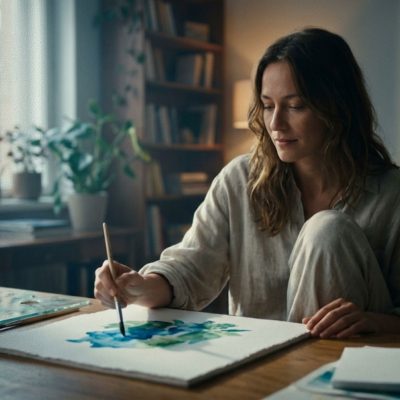 Healing Through Watercolor, Cara Sederhana Menenangkan Pikiran Lewat Lukisan Warna Air