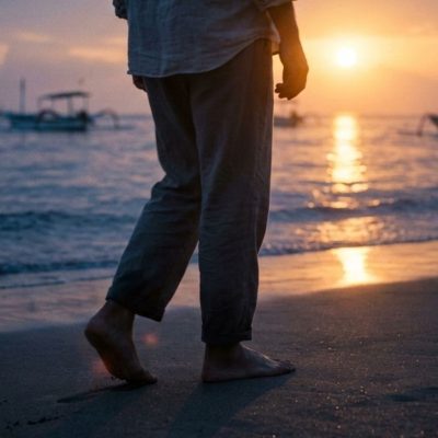 Grounding Pantai Sanur Menyatu dengan Alam dan Menemukan Keseimbangan Batin