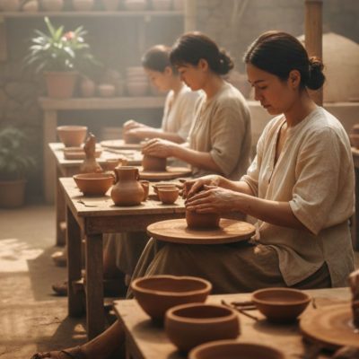 Workshop Gerabah Tradisional untuk Terapi Kreatif yang Menenangkan Jiwa